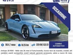 Blu/azzurro Usata 2021 Porsche Taycan 4S Tre volumi | 66.900 € (Super prezzo)