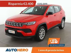 Rosso Usata 2023 Jeep Compass Longitude SUV | 22.999 € (Super prezzo)