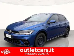 Reef blue metallizzato Usata 2022 VW Polo R-line Tre volumi | 18.200 € (Buon prezzo)