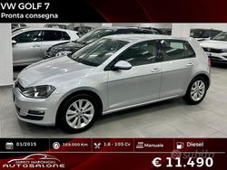 Grigio Usata 2015 VW Golf Tre volumi | 11.490 € (Buon prezzo)