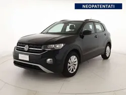 Deep black perlato Usata 2022 VW T-Cross Style SUV | 17.900 € (Buon prezzo)