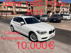 Bianco Usata 2015 BMW 116 Efficient Dynamics Due volumi | 10.000 €