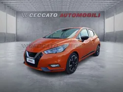 Arancione Usata 2022 Nissan Micra Due volumi | 12.160 € (Buon prezzo)