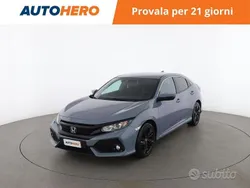 Grigio Usata 2017 Honda Civic Elegance Tre volumi | 13.699 € (Buon prezzo)