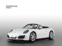 Bianco carrara metallizzato Usata 2017 Porsche 911 Carrera S Cabriolet Cabrio | 93.900 € (Buon prezzo)