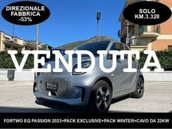 Grigio Usata 2023 Smart ForTwo Electric Drive Passion Due volumi | 17.900 € (Molto cara)