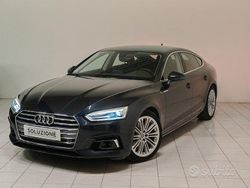 Blu/azzurro Usata 2018 Audi A5 Business Tre volumi | 25.850 € (Ottimo prezzo)