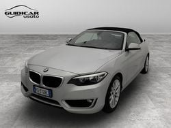 Grigio Usata 2016 BMW 218 Sport Line Cabrio | 19.900 € (Buon prezzo)