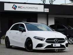 Bianco polare vernice uni Usata 2019 Mercedes A35 AMG AMG Tre volumi | 35.900 € (Buon prezzo)