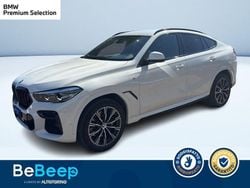 Bianco pastello Usata 2021 BMW X6 M Sport SUV | 58.500 € (Ottimo prezzo)
