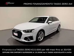 Bianco ghiacciaio metallizzato Usata 2024 Audi A4 S-Line Station wagon | 41.900 € (Buon prezzo)