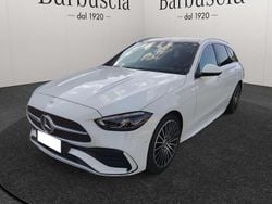 Bianco Usata 2024 Mercedes C220 AMG line Station wagon | 40.900 € (Buon prezzo)