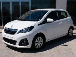 Bianco Usata 2021 Peugeot 108 Active Due volumi | 9900 € (Buon prezzo)