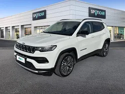 Bianco Usata 2021 Jeep Compass Limited SUV | 23.650 € (Buon prezzo)