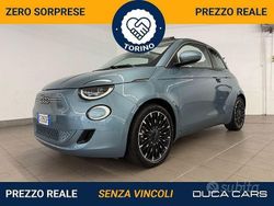 Blu/azzurro Usata 2021 Fiat 500e Icon Cabrio | 16.490 € (Buon prezzo)