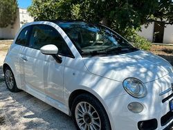 Bianco Usata 2014 Fiat 500 Cabrio | 10.000 € (Molto cara)