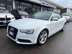Bianco Usata 2013 Audi A5 Cabriolet S-Line Cabrio | 12.900 € (Buon prezzo)