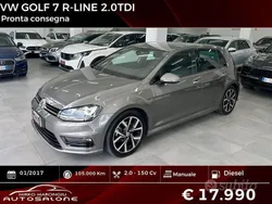 Usata 2017 VW Golf VII R-line Tre volumi | 17.990 € (Buon prezzo)