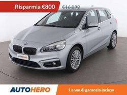 Argento Usata 2016 BMW 216 Active Tourer Luxury Line Monovolume | 15.299 € (Buon prezzo)