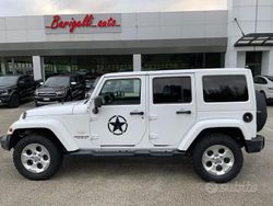 Bianco Usata 2014 Jeep Wrangler Unlimited Sahara SUV | 25.500 € (Buon prezzo)