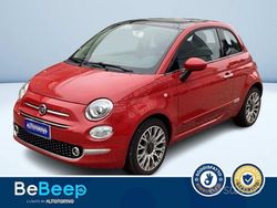 Rosso metallizzato Usata 2018 Fiat 500 Lounge Tre volumi | 10.400 € (Buon prezzo)