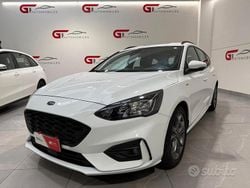 Bianco Usata 2020 Ford Focus ST-Line Station wagon | 13.990 € (Buon prezzo)