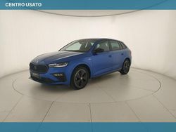 Blu race metallizzato Usata 2024 Skoda Scala Monte Carlo Due volumi | 23.900 € (Buon prezzo)
