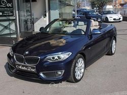 Blu Usata 2016 BMW 220 Luxury Line Cabrio | 24.850 € (Cara)
