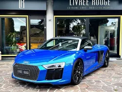 Blu ara micalizzato Usata 2017 Audi R8 Spyder Performance Cabrio | 119.500 €