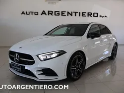 Bianco Usata 2021 Mercedes A200 Premium Tre volumi | 25.800 € (Buon prezzo)