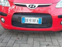 Rosso Usata 2009 Hyundai i10 Style Due volumi | 3000 € (Buon prezzo)
