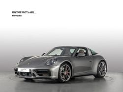 Grigio agata metallizzato/capote marrone Usata 2022 Porsche 911 Cabrio | 135.900 € (Buon prezzo)