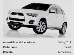 Bianco Usata 2014 Mitsubishi ASX Invite SUV | 13.000 € (Molto cara)