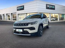 Bianco Usata 2022 Jeep Compass Limited SUV | 24.700 € (Buon prezzo)