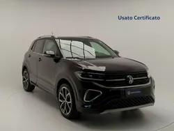 Deep black perlato Nuova 2024 VW T-Cross R-line Plus SUV | 26.500 € (Cara)
