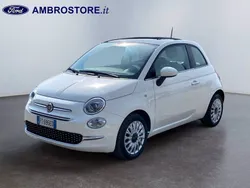 Bianca tetto nero Usata 2018 Fiat 500 Lounge Due volumi | 9900 € (Buon prezzo)