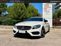 Bianco Usata 2018 Mercedes C220 AMG line Coupé | 20.900 € (Buon prezzo)