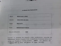 Usata 1990 Mercedes 190 Tre volumi | 3000 €