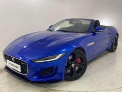 Blu Usata 2021 Jaguar F-Type R-Dynamic Cabrio | 53.900 € (Cara)