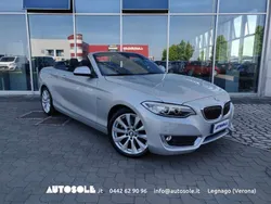 Argento Usata 2017 BMW 220 Luxury Line Cabrio | 23.490 € (Buon prezzo)