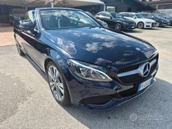 Blu Usata 2017 Mercedes C220 Cabrio | 24.600 € (Buon prezzo)