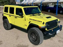 High velocity yellow Usata 2025 Jeep Wrangler Rubicon SUV | 128.000 €
