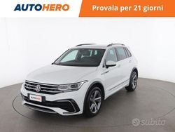 Bianco Usata 2021 VW Tiguan R-line SUV | 30.999 € (Molto cara)