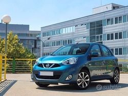 Blu Usata 2015 Nissan Micra Visia Tre volumi | 5300 € (Buon prezzo)