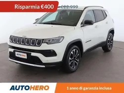Bianco Usata 2022 Jeep Compass Limited SUV | 22.599 € (Buon prezzo)