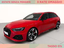 Rosso progressivo metallizzato Usata 2024 Audi RS4 Comfort Station wagon | 77.900 € (Ottimo prezzo)