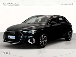 Nero mito metallizzato Usata 2023 Audi A3 Sportback e-tron Advanced Tre volumi | 27.500 € (Buon prezzo)
