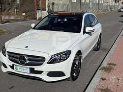Bianco Usata 2017 Mercedes C220 Business Station wagon | 13.900 € (Buon prezzo)