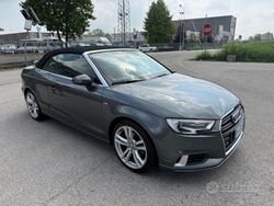 Grigio Usata 2018 Audi A3 Cabriolet S-Line Cabrio | 21.990 € (Cara)