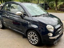 Blu Usata 2010 Fiat 500C Lounge Cabrio | 7000 € (Buon prezzo)